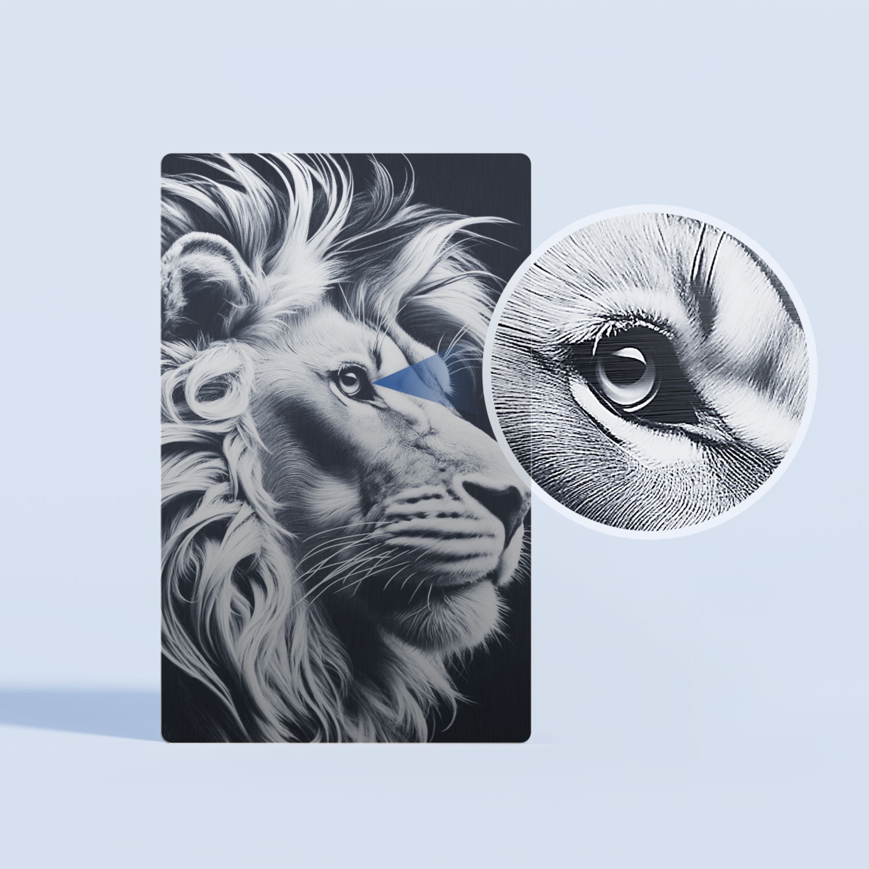 Aluminum Metal Business Cards (100 pcs)