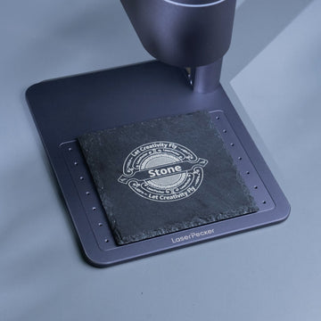Posavasos Cuadrados de Pizarra Negra (6 piezas / 24 piezas)