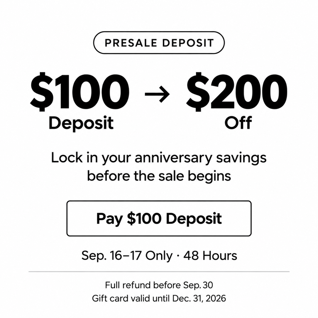 LaserPecker 9th Anniversary Presale Deposit – $100 for $200 Off