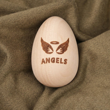 Huevos de Pascua de madera (6 unidades)