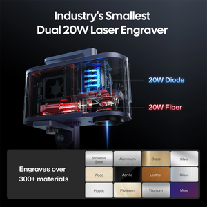 LaserPecker machine LP5 Dual 20W
Laser Engraver