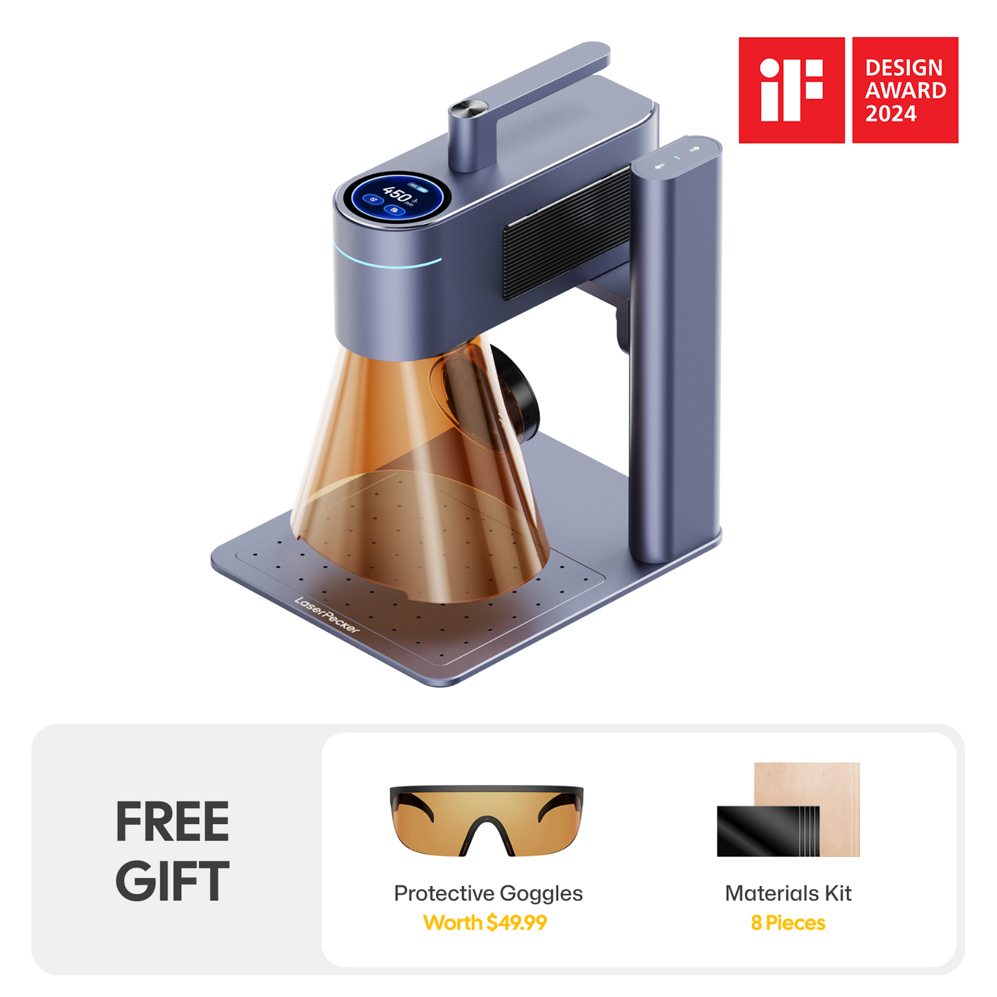 LaserPecker LP4 - The World's First Dual-laser Engraver