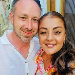 A husband-and-wife small business team who turned local wedding customization orders into a growing laser engraving brand.