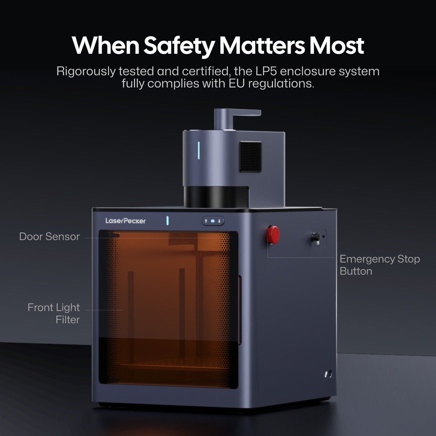 LaserPecker LP5 Safety Enclosure