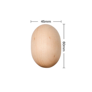 Wooden Easter Eggs (6 pcs)