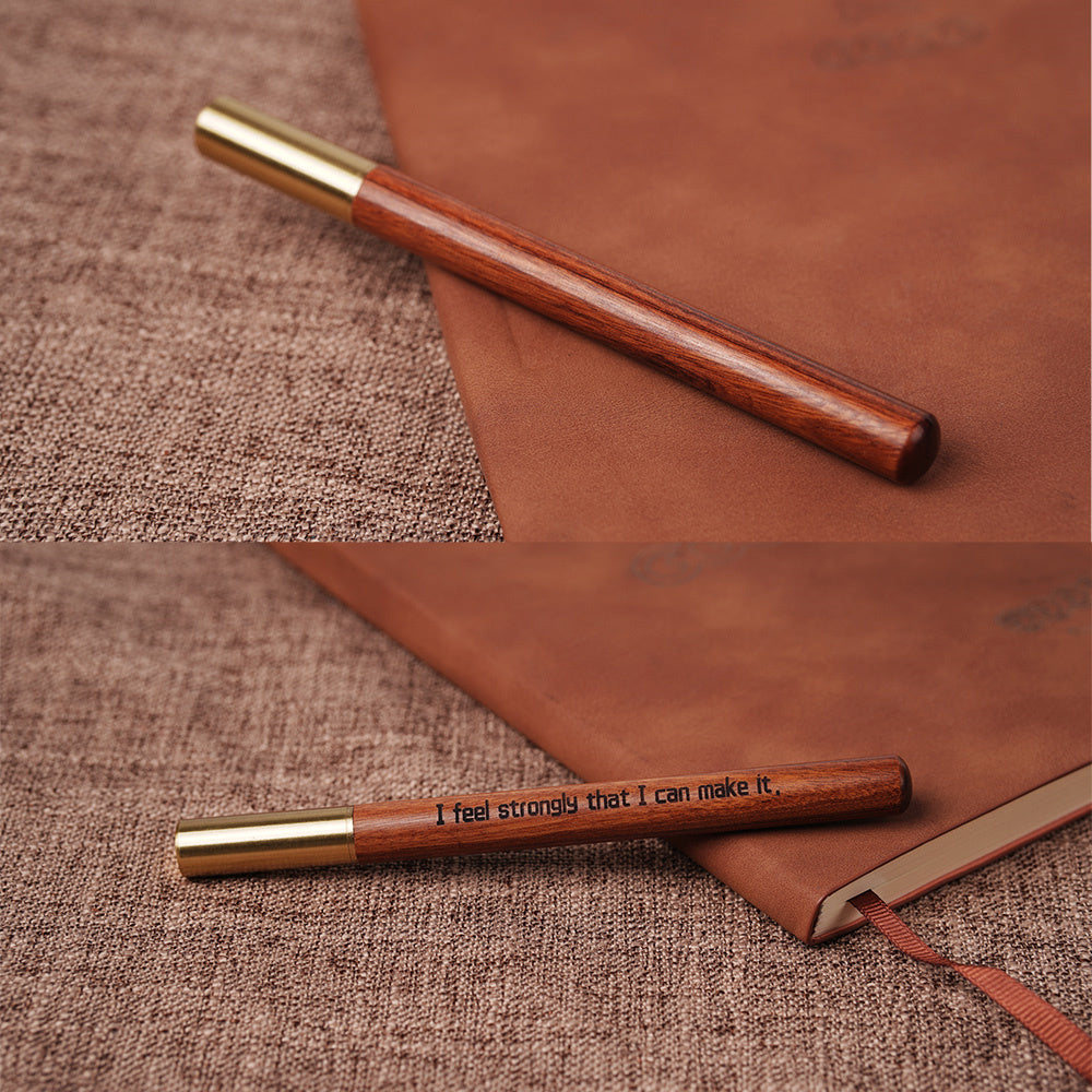 Wooden Gel Ink Pen Sample
