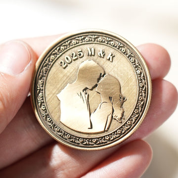 Monedas de latón en blanco (5 unidades / 10 unidades)