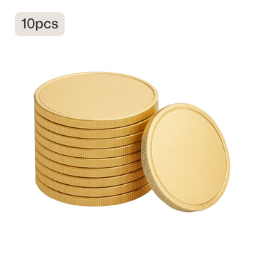 Monedas de latón en blanco (5 unidades / 10 unidades)