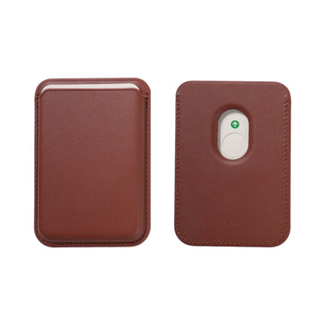 Tarjetero magnético de cuero para iPhone (2 unidades)