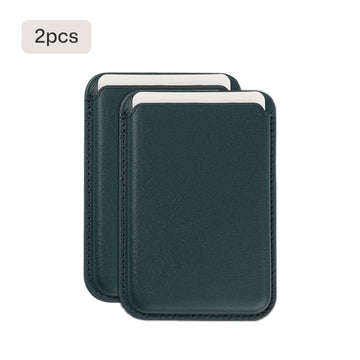 Tarjetero magnético de cuero para iPhone (2 unidades)