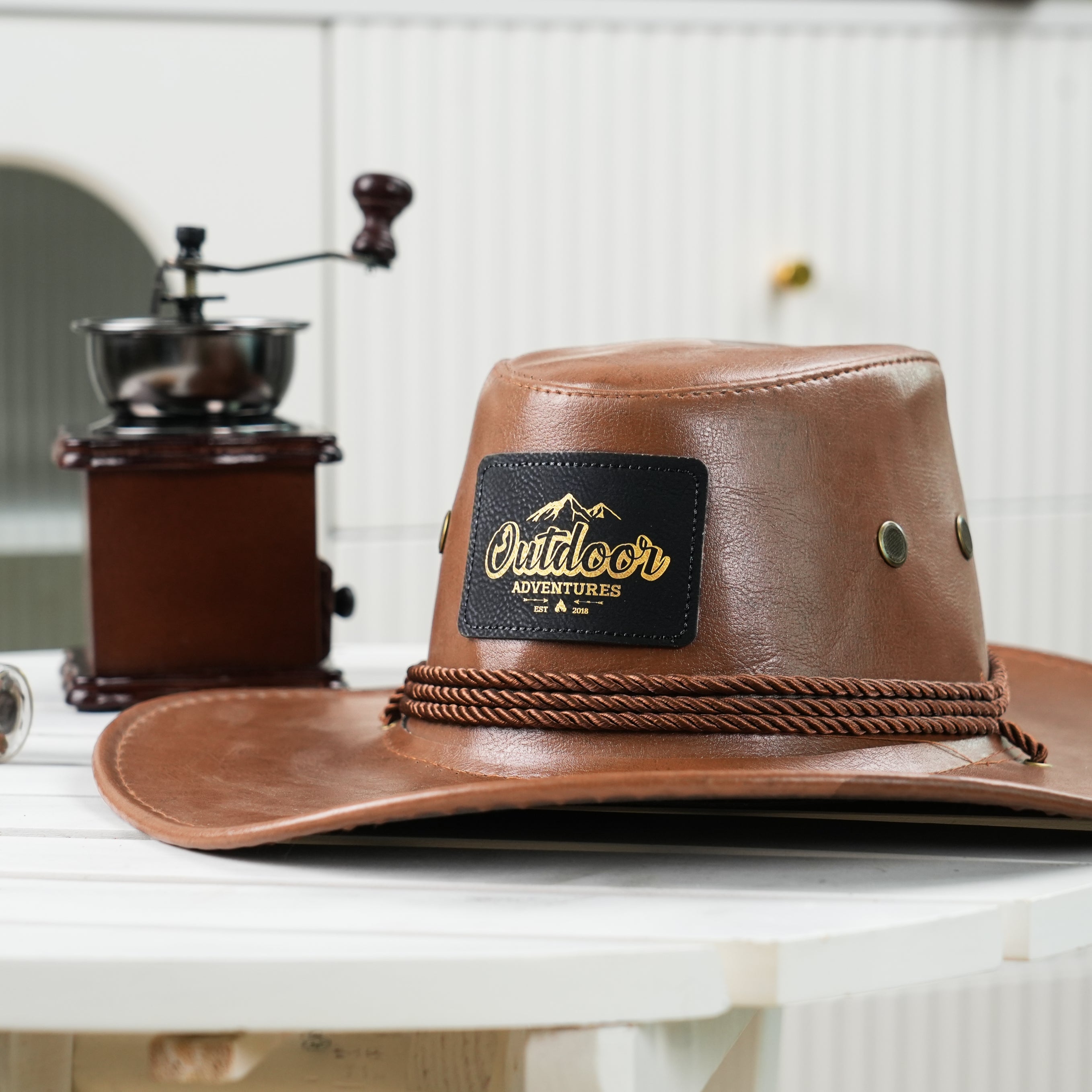 Blank Rectangular PU Leather Labels / Tags (30pcs)