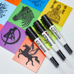 Black Whiteboard Markers
