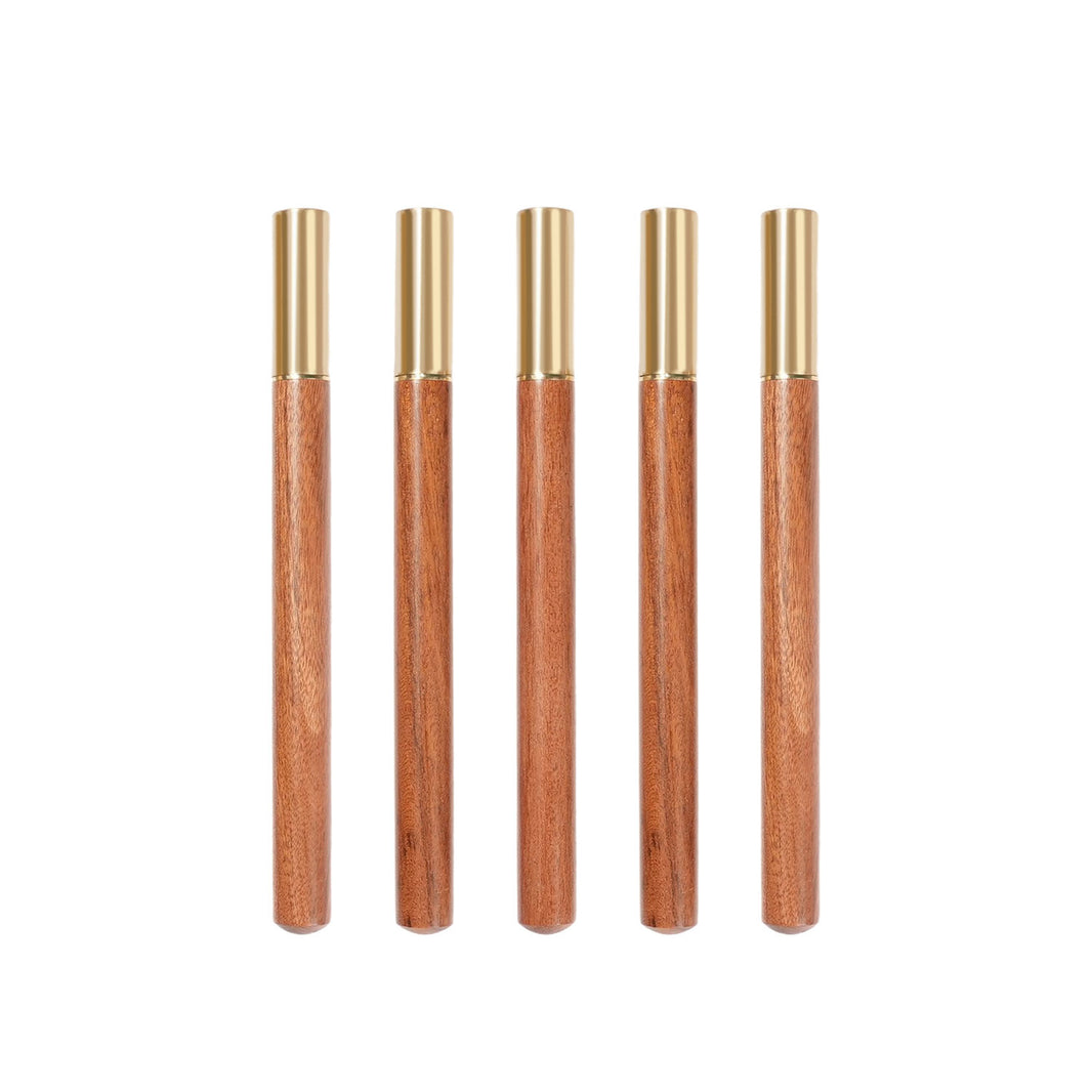 Bolígrafo roller de madera (5 piezas / 15 piezas)